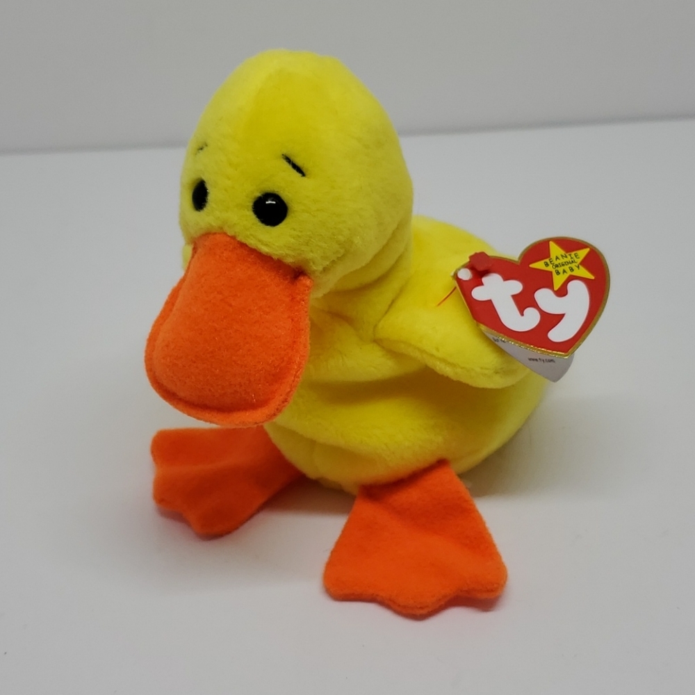 NWT Beanie Babies Quacker Duck - Picture 2 of 5